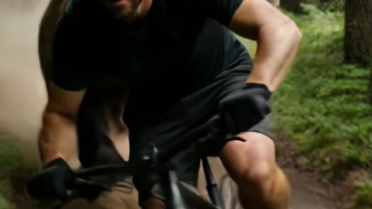Chased by a Bear While Mountain Biking