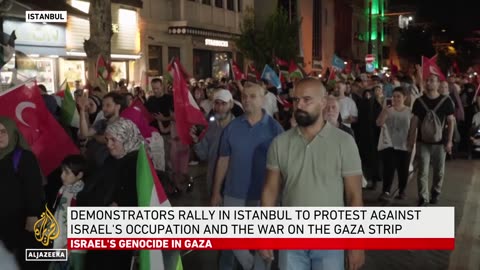 Thousands in Istanbul rally for Gaza, demand urgent aid and end to Israeli blockade