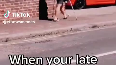 When you are late for your PIP meeting
