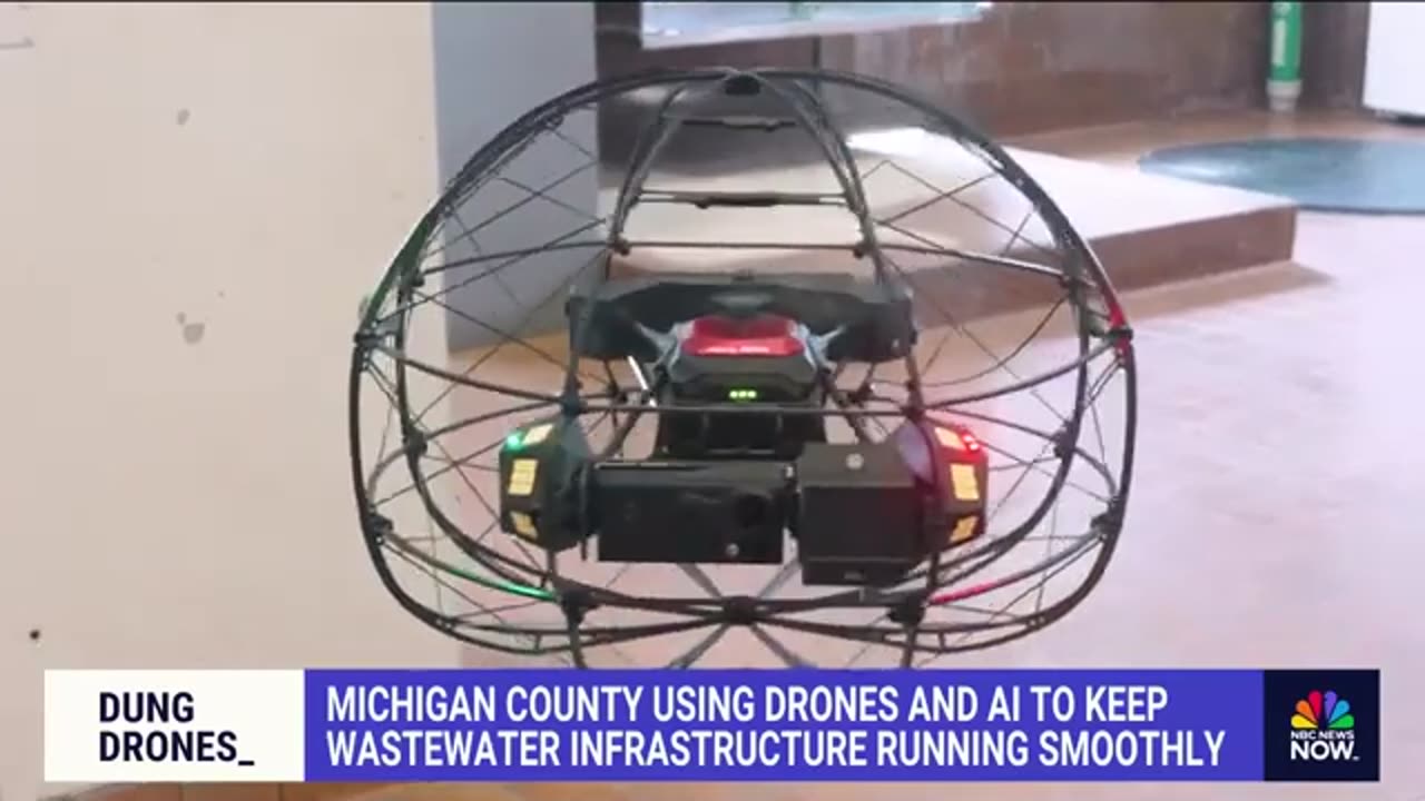 Michigan county is uses drones and AI to keep wastewater infrastructure running smoothly