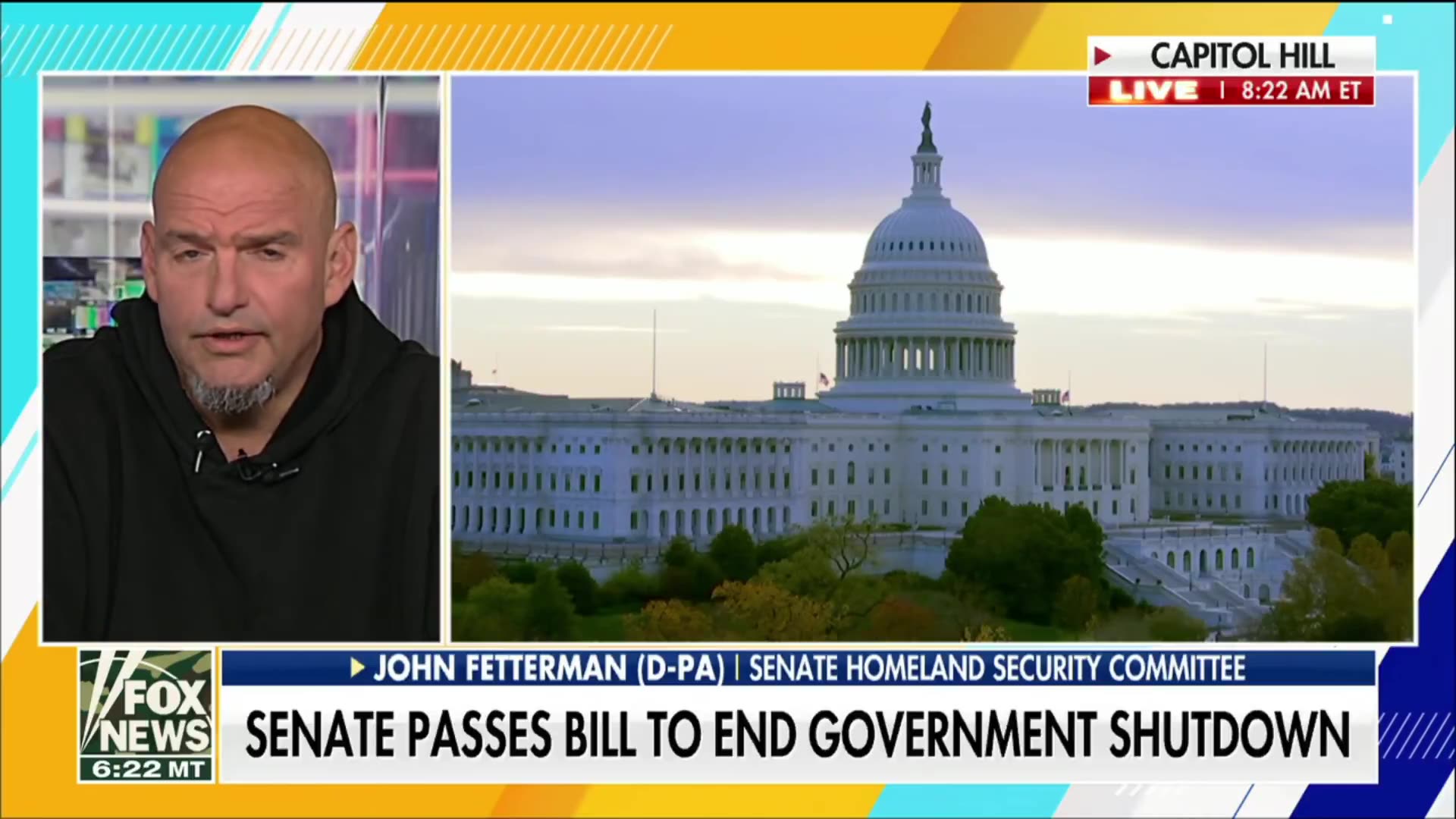 Sen. John Fetterman slammed his own party, accusing them of crossing a “red line” by refusing