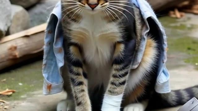 Soup Spill Cat