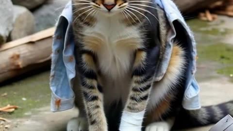 Soup Spill Cat