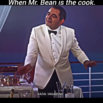 Mr. Bean is the cook #mrbean #mr #mrbeanshorts #funny #comedy #shorts #trending #viralvideo #short