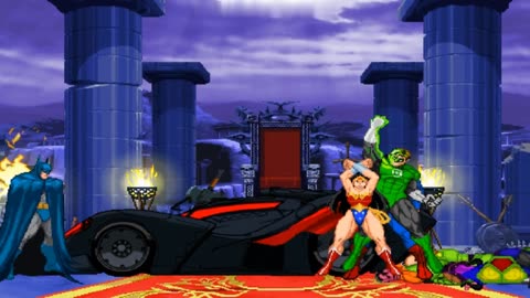 Justice League vs. Villains League - (Hardest AI)