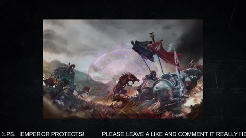 WARHAMMER 40K RADIO 24/7 SLEEP ASMR LORE & STORY RERUN STREAM