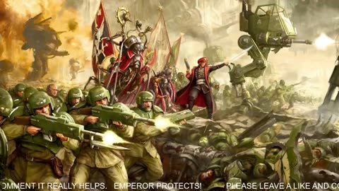 WARHAMMER 40K RADIO 24/7 SLEEP ASMR LORE & STORY RERUN STREAM
