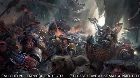 WARHAMMER 40K RADIO 24/7 SLEEP ASMR LORE & STORY RERUN STREAM