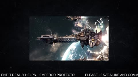 WARHAMMER 40K RADIO 24/7 SLEEP ASMR LORE & STORY RERUN STREAM