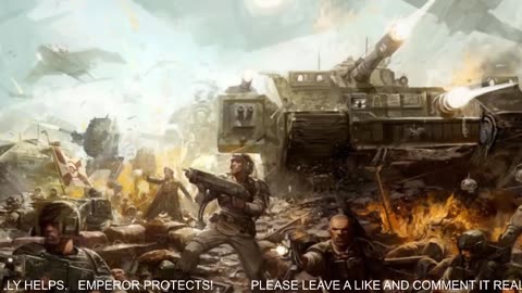 WARHAMMER 40K RADIO 24/7 SLEEP ASMR LORE & STORY RERUN STREAM