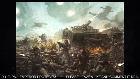 WARHAMMER 40K RADIO 24/7 SLEEP ASMR LORE & STORY RERUN STREAM