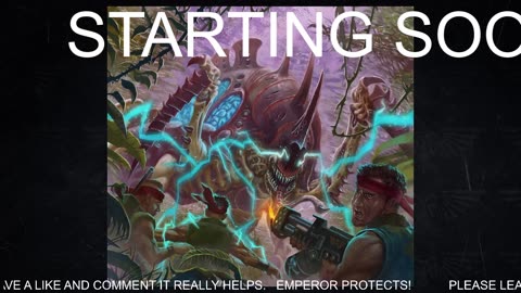 WARHAMMER 40K RADIO 24/7 SLEEP ASMR LORE & STORY RERUN STREAM