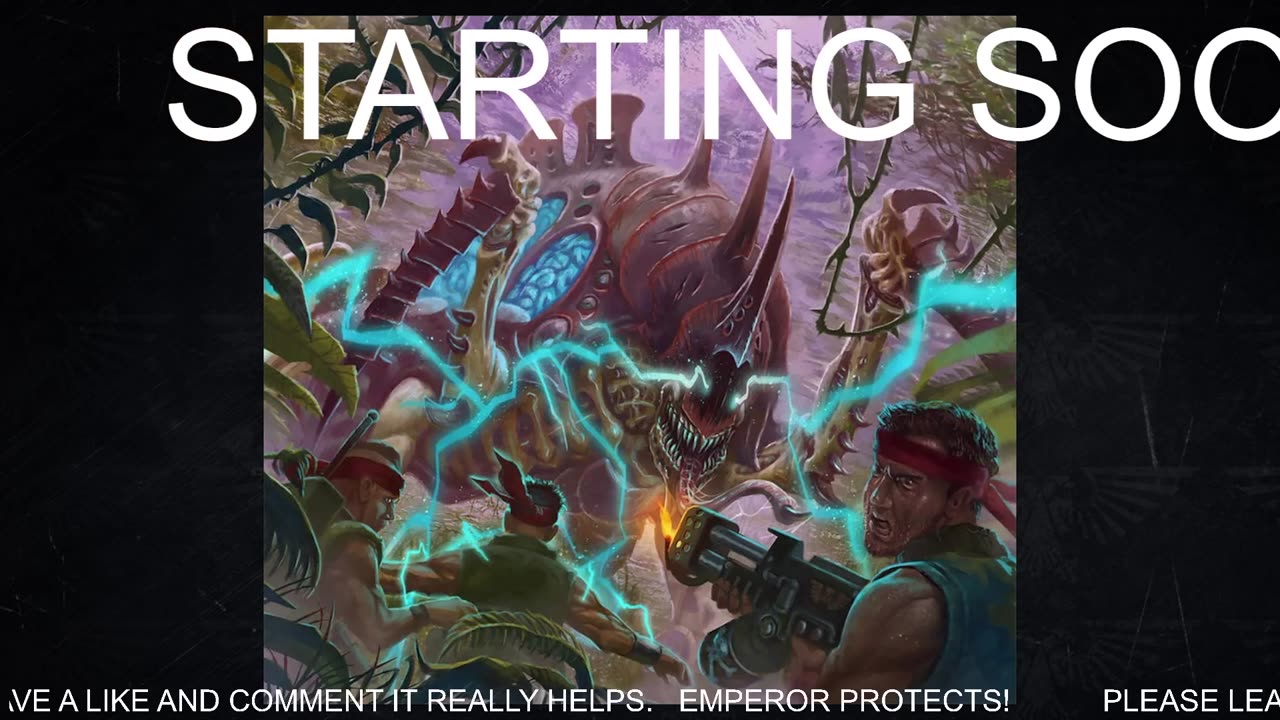 WARHAMMER 40K RADIO 24/7 SLEEP ASMR LORE & STORY RERUN STREAM