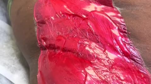 @nyllebeaute Underarm Waxing with Sexy Smooth Cherry Desire Scented Hard Wax | Waxing Tutorial