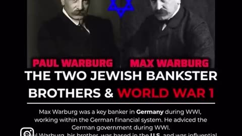 Same Jewish banking families financing BOTH SIDES of a war for guaranteed profits$$