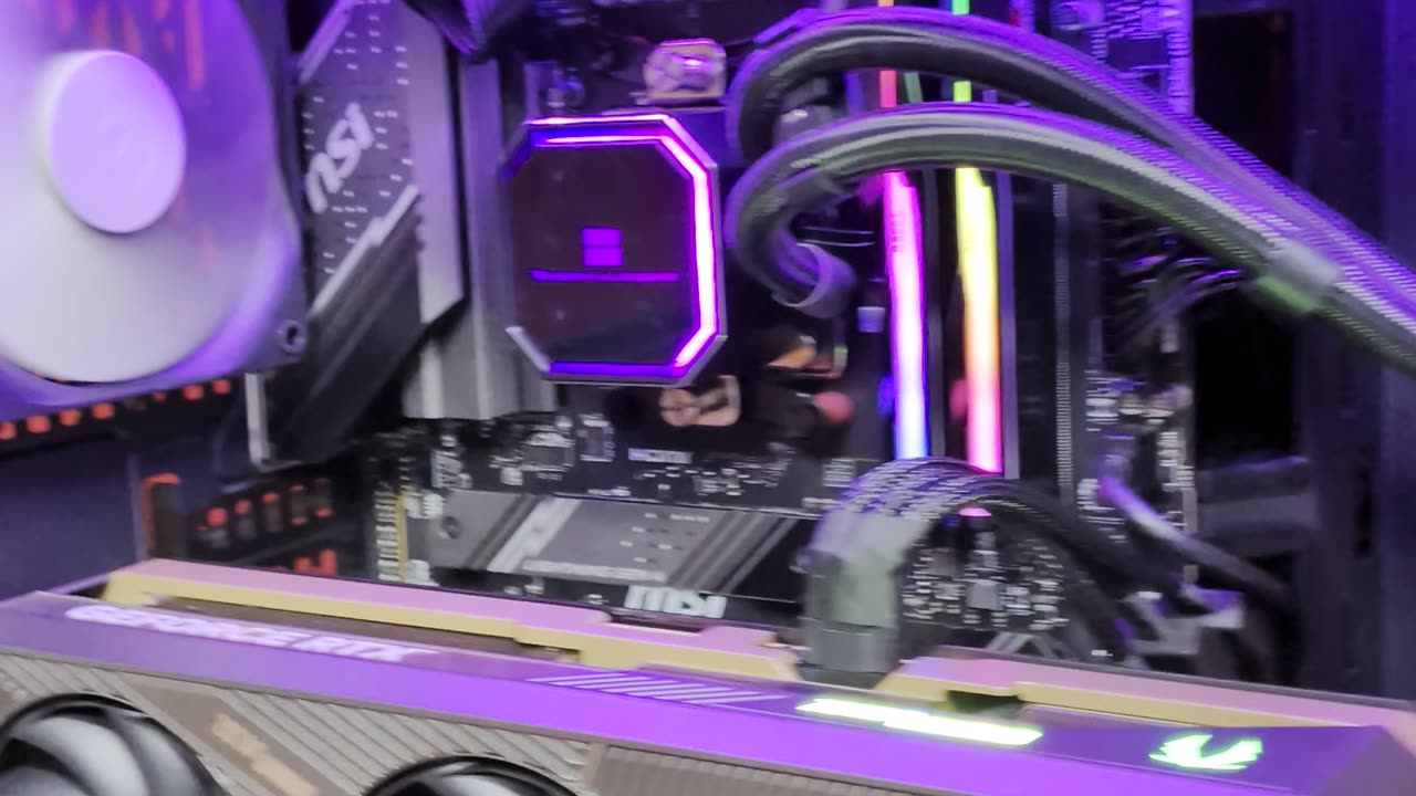 Ryzen 9800X3D RTX 5070ti Hyte Y60 Build!