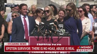 🤯🪖 Military Flyovers Interrupt Epstein Survivors Press Conference! | FunFM