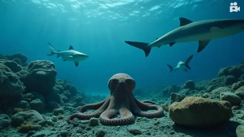 Under the Sea: Octopus vs. Shark!"