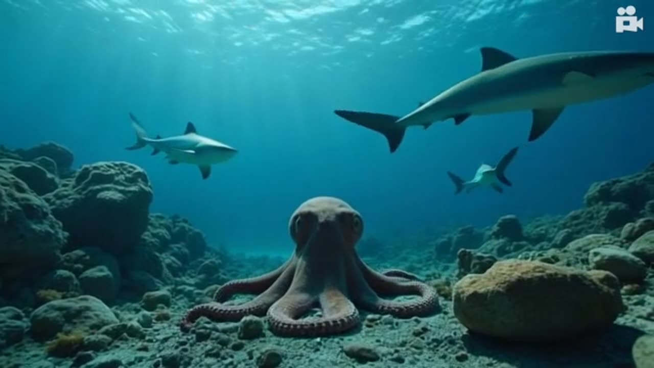 Under the Sea: Octopus vs. Shark!"