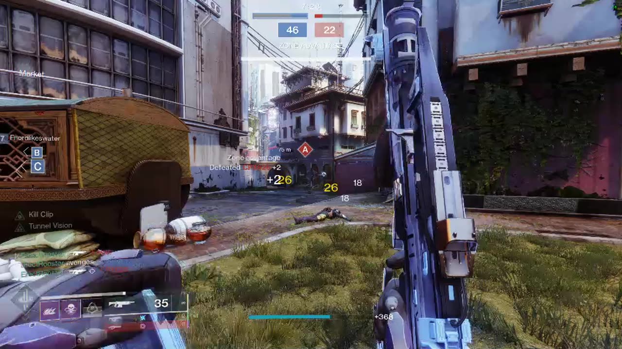 Destiny 2 autorifle 4 piece with confetti