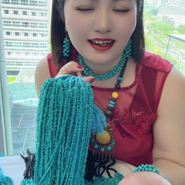 20250626-8 Sleeping Beauty Turquoise Strand: Worn Glacier Blues Painting