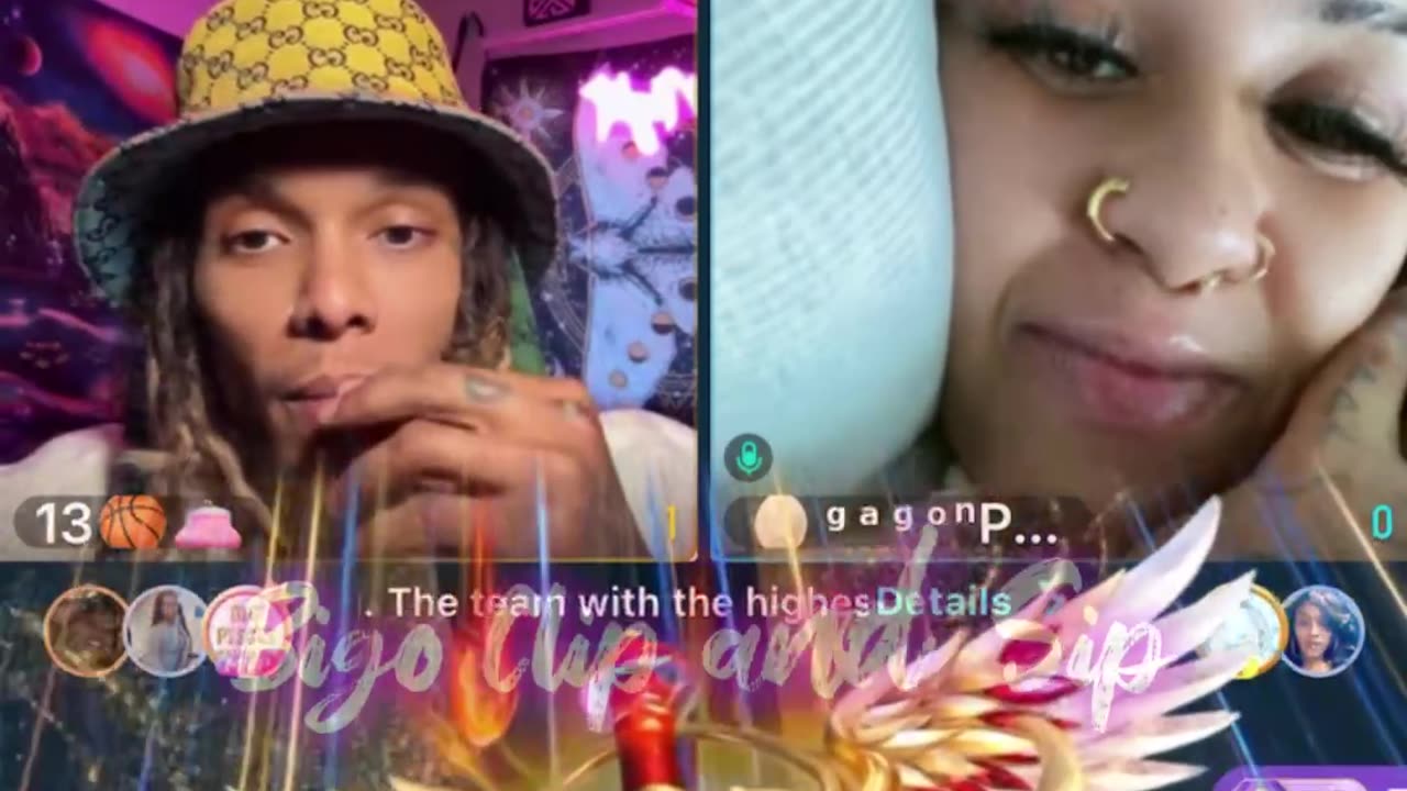 Mrs NoCap joins team PK w/Supa Late Night ThickMaRae PYT after leaving LN 4/25/25 #bigoclipandsip