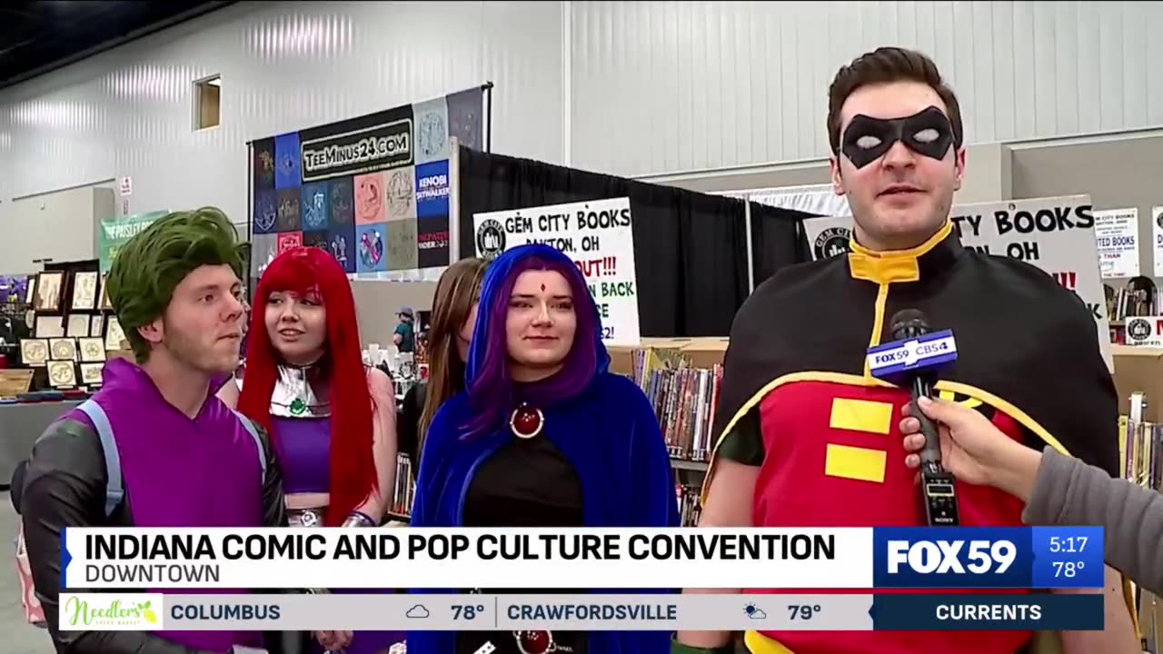 March 14, 2025 - 12th Indiana Comic Convention Opens