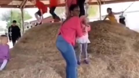 🤣🌳 First Rope Swing Experience: Epic Fail or Success? | FunFM