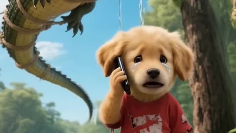 The poor puppy rescue crocodile from hunter #puppy #rescue #crocodile #hunter #animalsaas