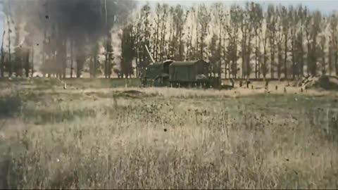 American Railway Artillery In Action 1918