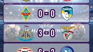 Resultado partidos champions league del día 21 de Octubre
