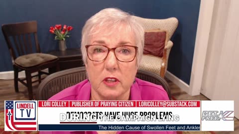 Lori Colley points out that Trump rode garbage trucks while Biden called us garbage