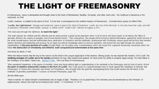 The Secrets of Freemasonry Exposed