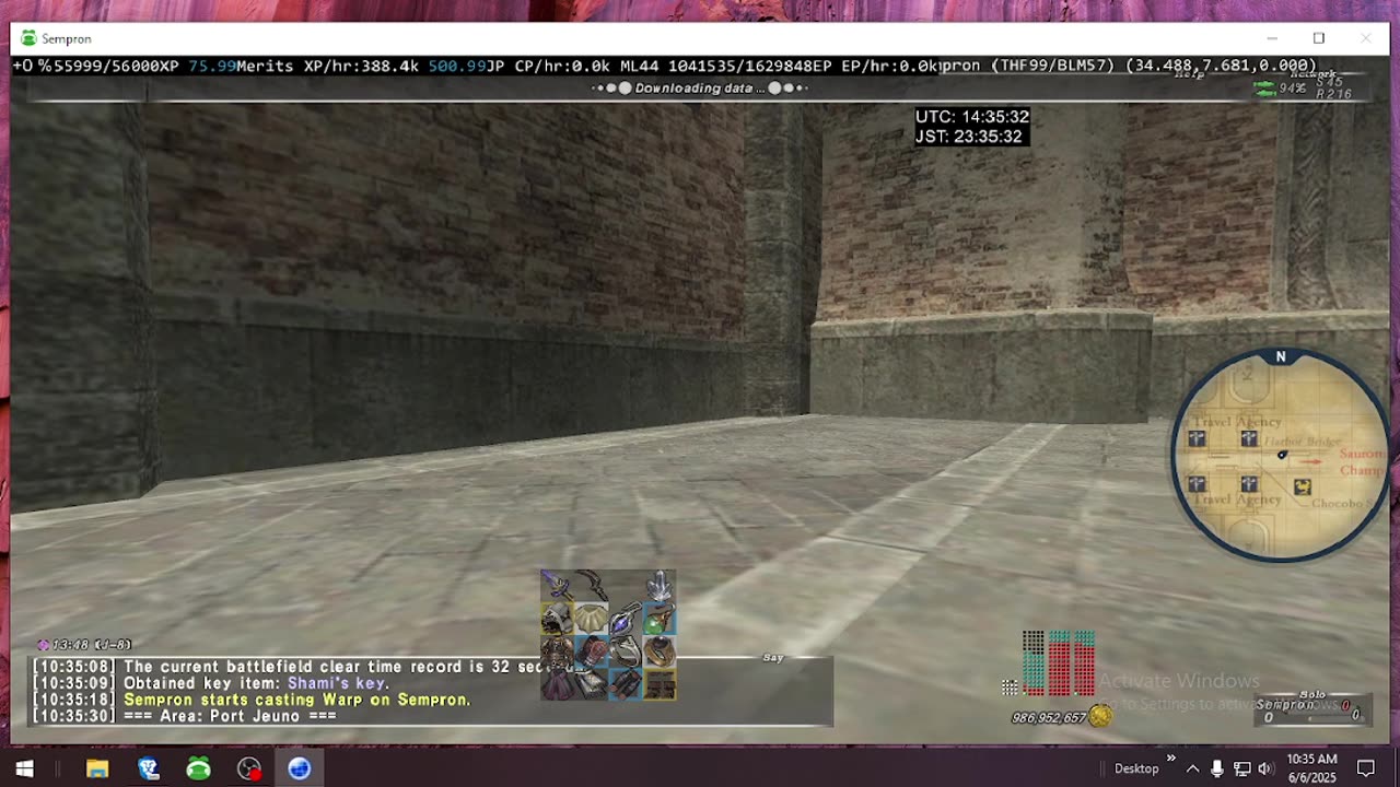 Playing Final Fantasy XI Online