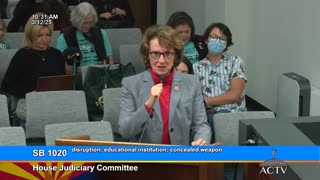 Senator Wendy Rogers Backs Campus Carry Bill SB 1020