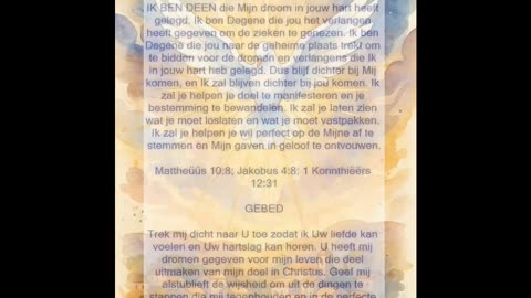 Ik Heb Mijn Dromen In Jouw Hart Gezet