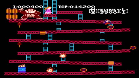 Donkey Kong Japan Game B Level 1