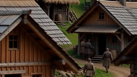 The Northern Timber Village, AI Video