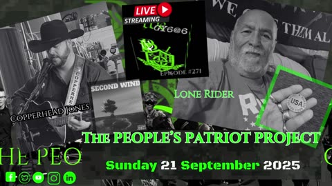 THE PEOPLE'S PATRIOT PROJECT- WE GOT YOUR 6 @ 6:00 Episode #271