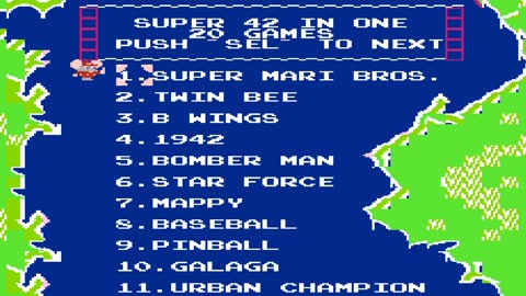 Bootleg Super 42 in 1 Pinball