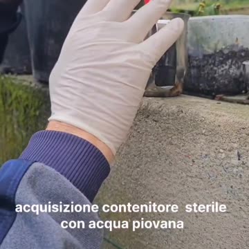 GEOINGEGNERIA: Come raccogliere l'acqua da far analizzare