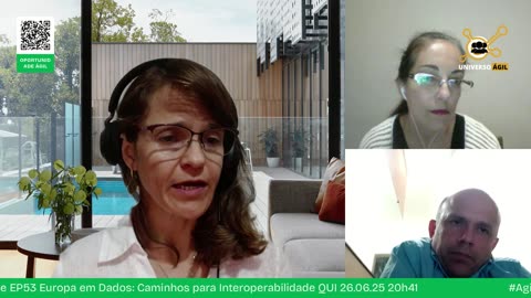 #AgilidadeSaúde EP53 Europa em Dados: Caminhos para Interoperabilidade QUI 26.06.25 20h41