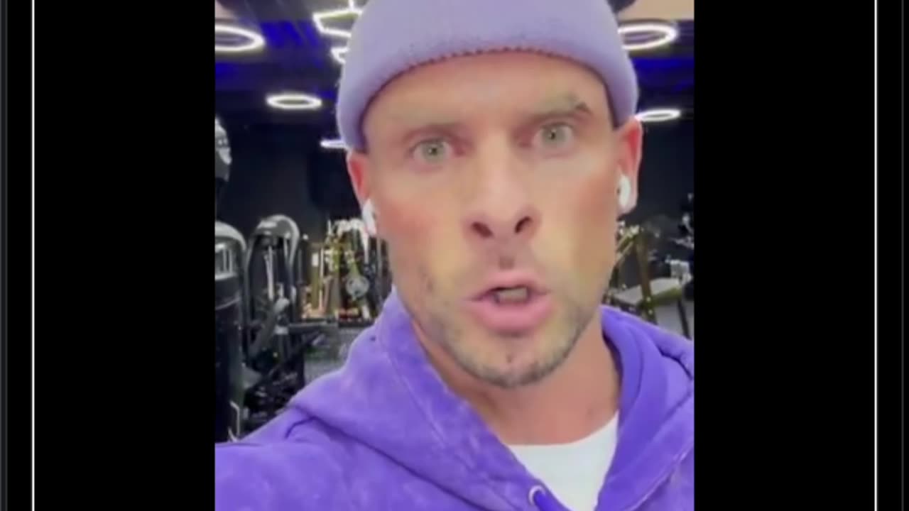 It is NEVER ok to put your hands on someone like this! He has been banned from the gym.