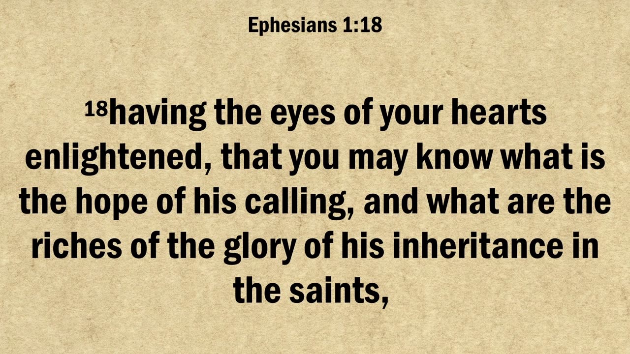 Ephesians 1