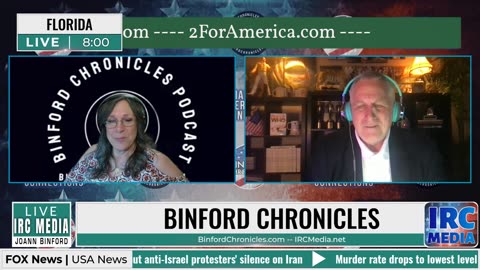 Binford Chronicles Ep 62 Tim Dillard, Visionary behind 2 For America