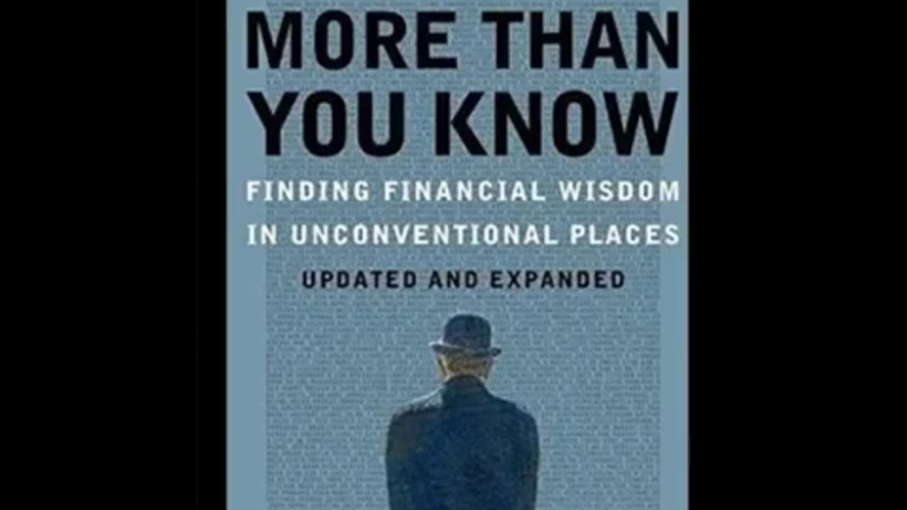 More Than You Know Finding Financial Wisdom in Unconventional Places - Audiobook