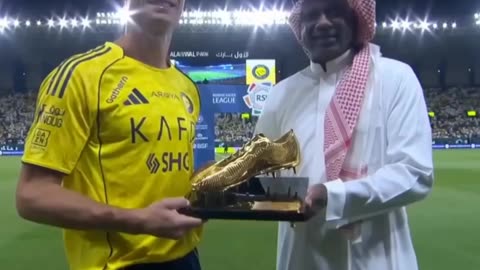 Golden boot anywhere, anywhere. 🐐