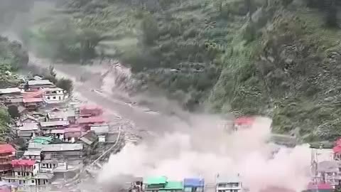 Severe flash floods strike Uttarkashi, India, sweeping away numerous villagers.