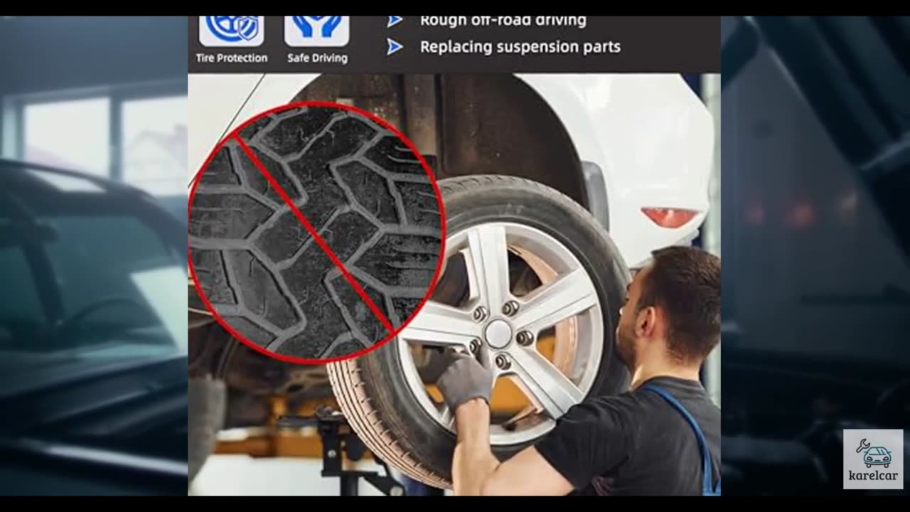 Wheel Alignment Tool Kit 2Pcs, Heavy Duty Toe Alignment Tool Plates with Tape Me