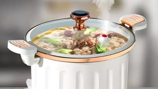 8L Multi-Functional Enamel Micro Pressure Pot